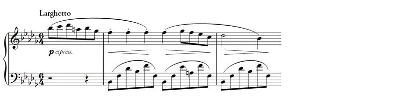 Historia B-moll w muzyce