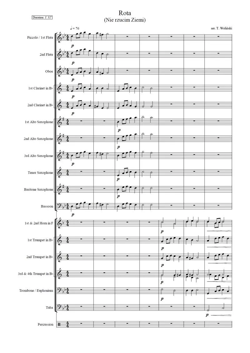 Interakcje sekcji orkiestry