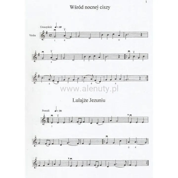 Kolędy na skrzypcach